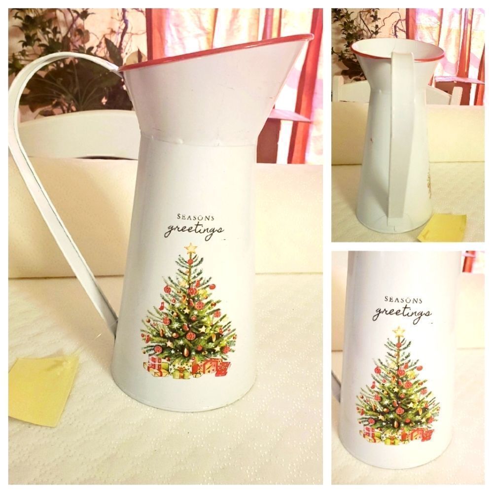 Ashland Iron White Christmas Jug